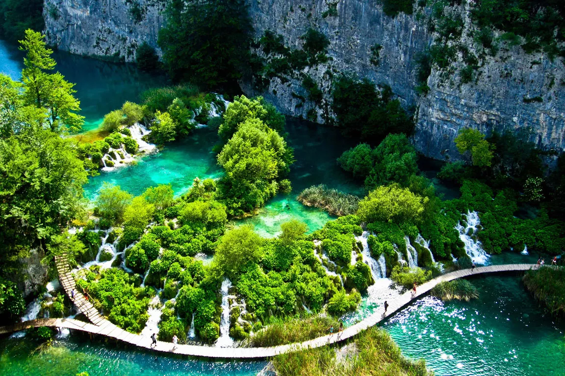 Parque nacional dos Lagos Plitvice - Croacia